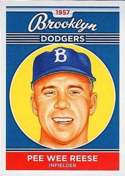 2011 Ronnie Joyner Commemorative 1957 Brooklyn Dodgers #7 Pee Wee Reese Front