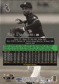 1999 Flair Showcase - Flair Showcase Row 2 (Passion) #137 Ray Durham Back