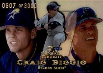 1999 Flair Showcase - Flair Showcase Row 1 (Showcase) #50 Craig Biggio Front