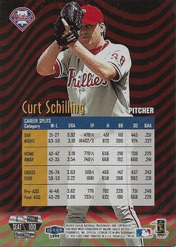 1999 Flair Showcase - Flair Showcase Row 1 (Showcase) #100 Curt Schilling Back