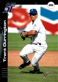 2001 Multi-Ad Las Vegas 51s #8 Trent Durrington Front