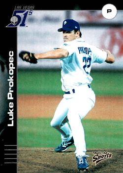 2001 Multi-Ad Las Vegas 51s #21 Luke Prokopec Front