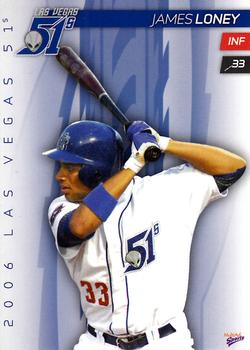 2006 MultiAd Las Vegas 51s #16 James Loney Front