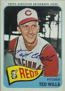 2014 Topps Heritage - Real One Autographs #ROA-TW Ted Wills Front