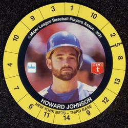 1991 Cadaco Discs #NNO Howard Johnson Front