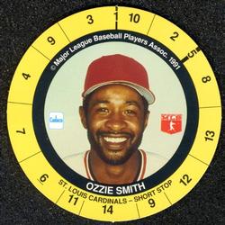 1991 Cadaco Discs #NNO Ozzie Smith Front