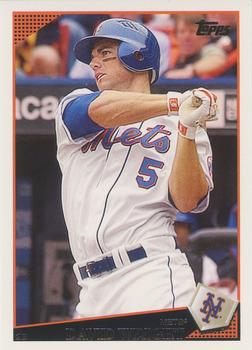 2009 Topps New York Mets #NYM1 David Wright Front