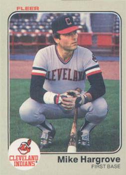 1983 Fleer #409 Mike Hargrove Front