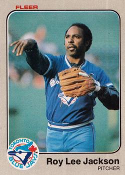 1983 Fleer #431 Roy Lee Jackson Front