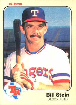 1983 Fleer #579 Bill Stein Front