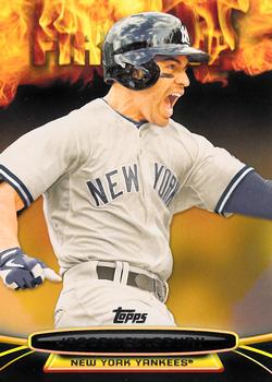 2014 Topps Opening Day - Fired Up #UP-11 Jacoby Ellsbury Front