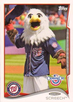 2014 Topps Opening Day - Mascots #M-15 Screech Front