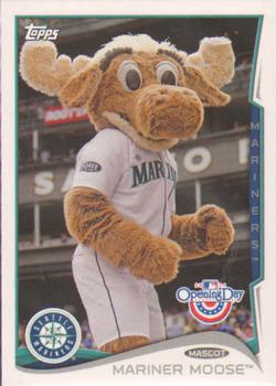 2014 Topps Opening Day - Mascots #M-23 Mariner Moose Front