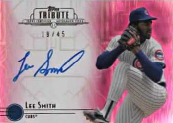 2014 Topps Tribute - Autographs Pink #TA-LS Lee Smith Front