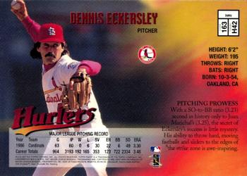 1997 Finest #163 Dennis Eckersley Back