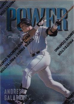 1997 Finest #321 Andres Galarraga Front