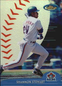 2000 Finest - Refractors #63 Shannon Stewart Front