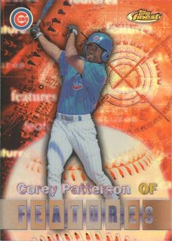 2000 Finest - Refractors #133 Corey Patterson / Ruben Mateo Front