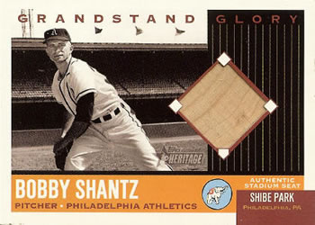 2002 Topps Heritage - Grandstand Glory #GG-BS Bobby Shantz Front
