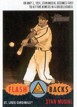 2003 Topps Heritage - Flashbacks #F4 Stan Musial Front