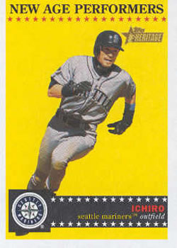 2003 Topps Heritage - New Age Performers #NA2 Ichiro Front