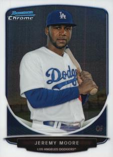 2013 Bowman Chrome Mini #6 Jeremy Moore Front