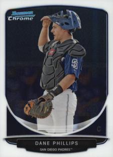 2013 Bowman Chrome Mini #289 Dane Phillips Front