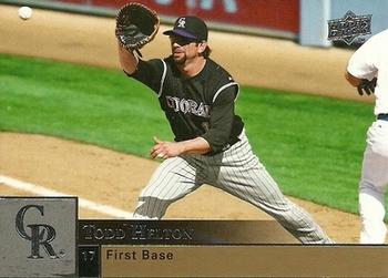 2009 Upper Deck #116 Todd Helton Front