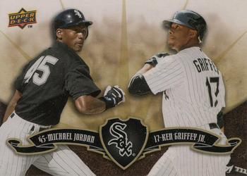 2009 Upper Deck #KG-MJ Michael Jordan / Ken Griffey, Jr. Front