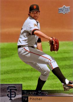 2009 Upper Deck #322 Barry Zito Front