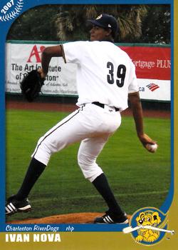 2007 Grandstand Charleston RiverDogs #NNO Ivan Nova Front