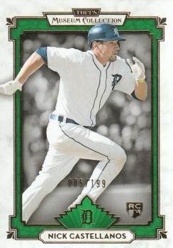 2014 Topps Museum Collection - Green #4 Nick Castellanos Front