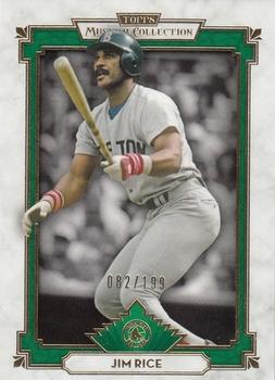 2014 Topps Museum Collection - Green #36 Jim Rice Front