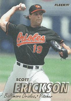 1997 Fleer #6 Scott Erickson Front