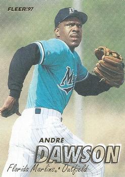 1997 Fleer #329 Andre Dawson Front