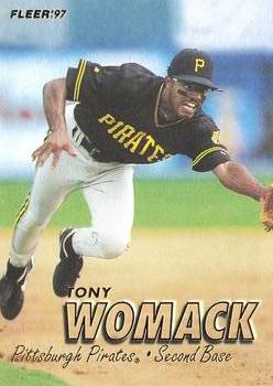 1997 Fleer #638 Tony Womack Front