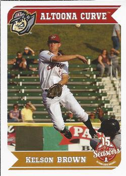 2013 Grandstand Altoona Curve #NNO Kelson Brown Front