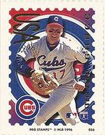 1996 Pro Stamps #036 Mark Grace Front