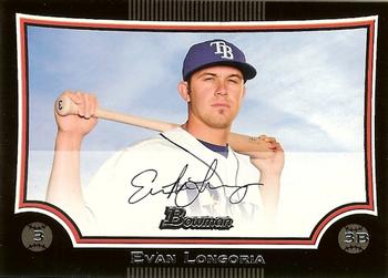 2009 Bowman #68 Evan Longoria Front