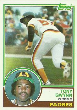 1983 Topps #482 Tony Gwynn Front