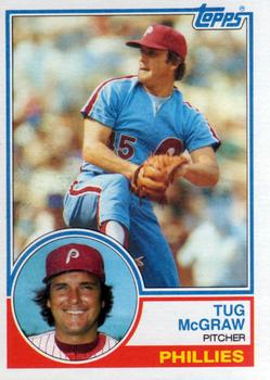 1983 Topps #510 Tug McGraw Front