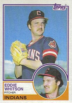 1983 Topps #429 Eddie Whitson Front