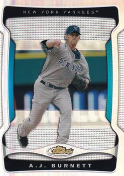 2009 Finest - Refractors #108 A.J. Burnett Front