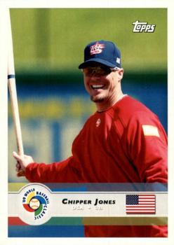 2009 Topps World Baseball Classic Box Set #23 Chipper Jones Front