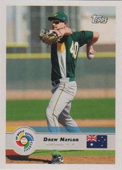 2009 Topps World Baseball Classic Box Set #24 Drew Naylor Front