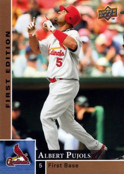 2009 Upper Deck First Edition #376 Albert Pujols Front