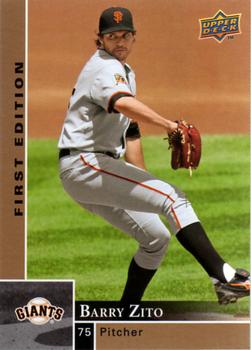 2009 Upper Deck First Edition #247 Barry Zito Front