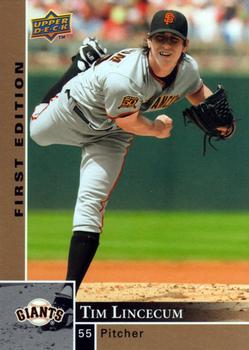 2009 Upper Deck First Edition #248 Tim Lincecum Front