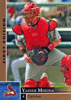 2009 Upper Deck First Edition #272 Yadier Molina Front