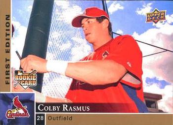 2009 Upper Deck First Edition #390 Colby Rasmus Front